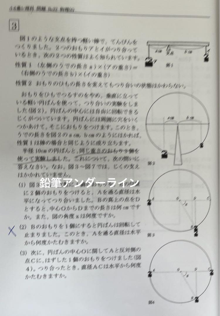 希学園(首都圏)小６最高レベル演習理科