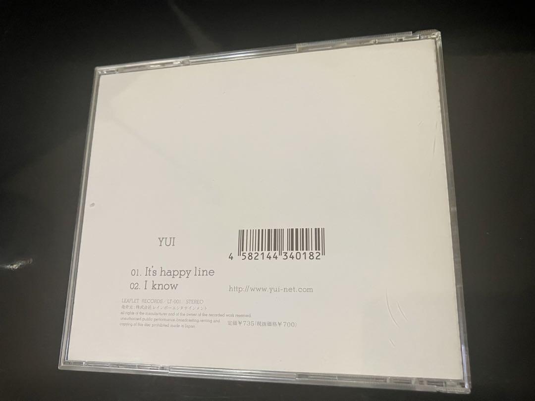 邦楽 YUI I know / It's happy line