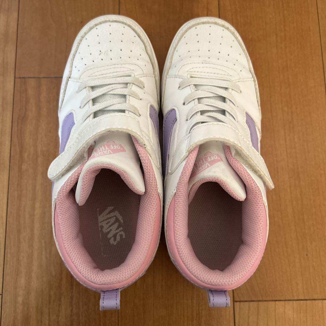 新品 タグ付き USA限定カラー VANS ピンク OFF THE WALL Vans Off the Wall Pink All Over Logo Low top Shoes. Womens