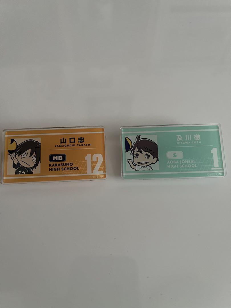 人気 ブランド チェック 山口忠・及川徹 キャラクターカードセット メルカリ - キャラクターグッズ