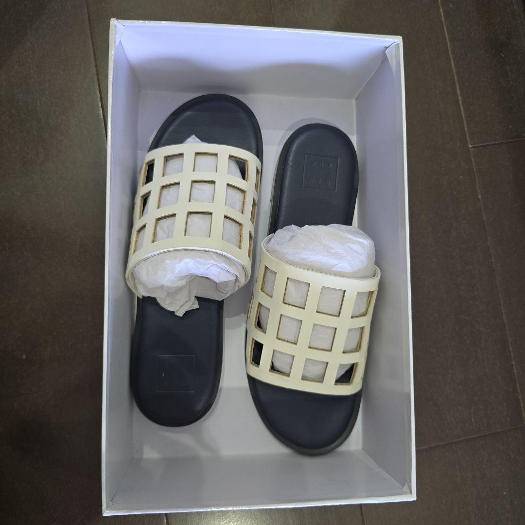 靴 RIM.ARK Lattice pattern sandal 23.5cm