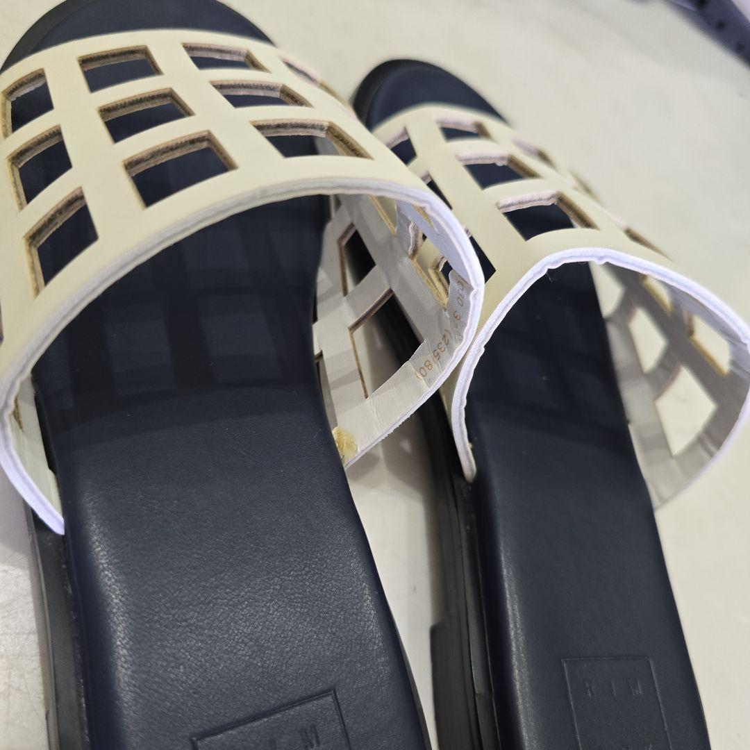 靴 RIM.ARK Lattice pattern sandal 23.5cm