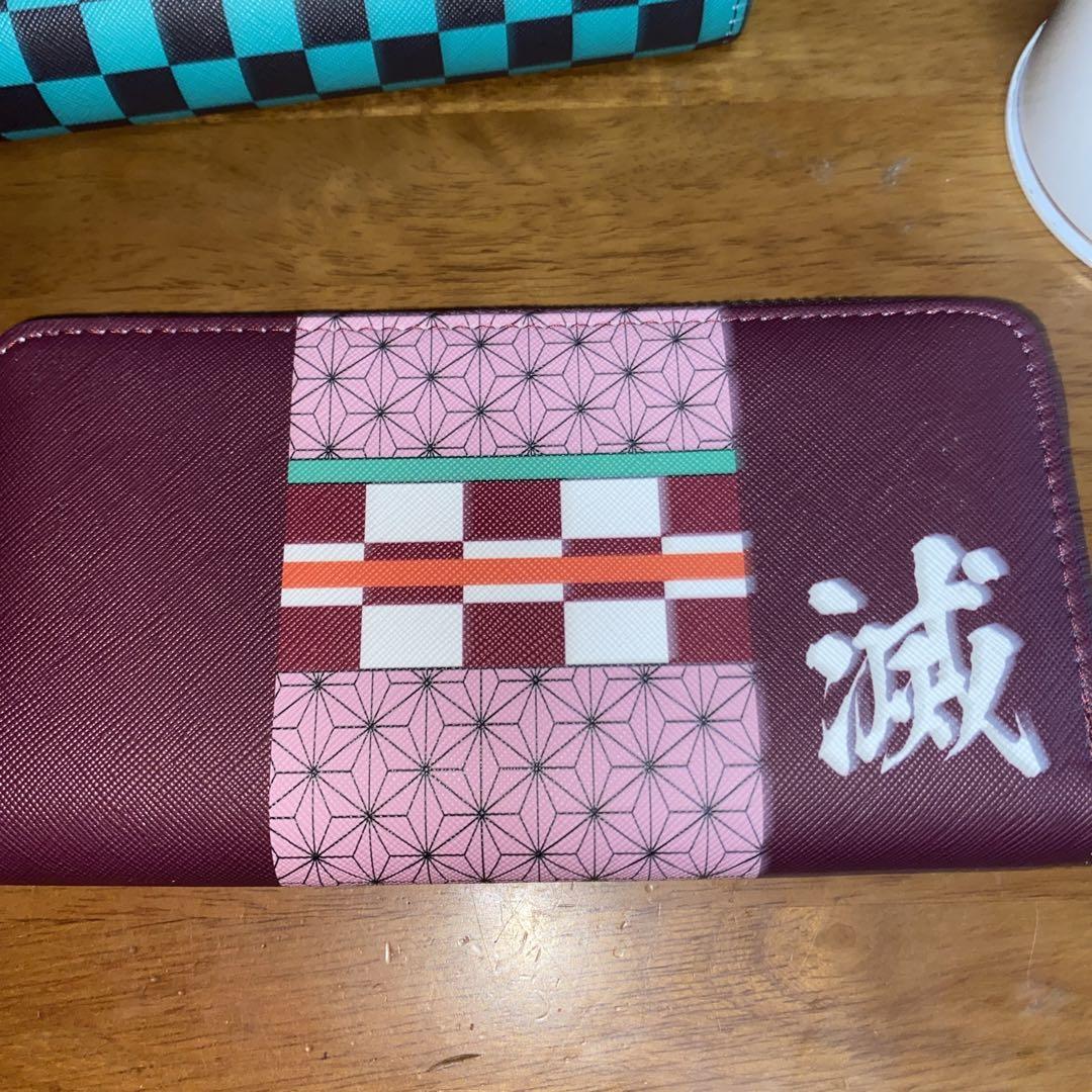鬼滅の刃竈門兄妹・長財布2つ即購入バラ売りOK‼️値下げキャンセル不可