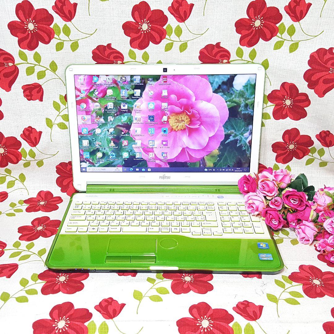 新Win11搭載/新品SSD256G/高速メモリ8G/美品富士通/Zoom