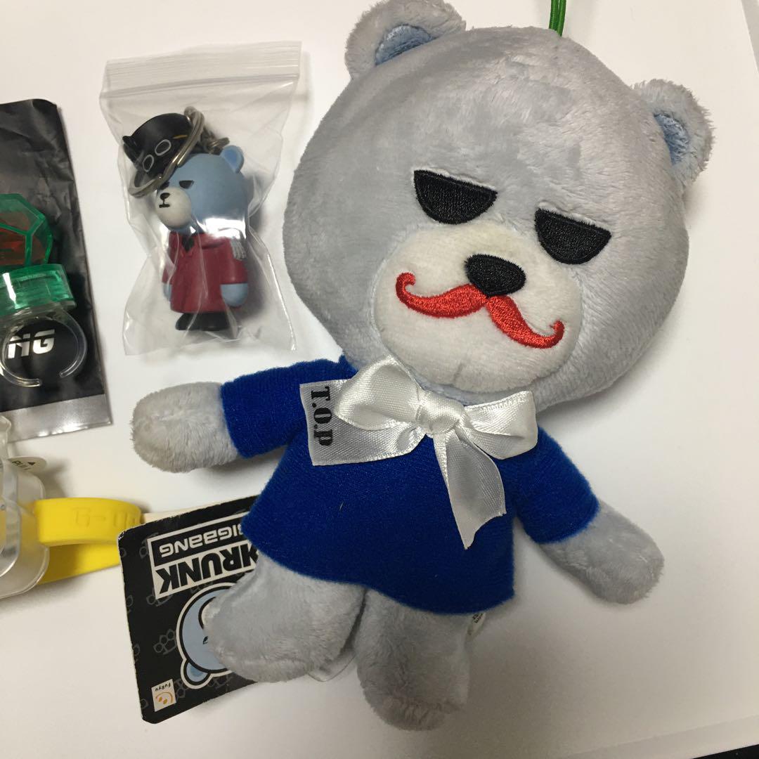 【特別セール品】 BIGBANG t.o.p ぬいぐるみ リングライト フィギュア キーホルダー アイドル
