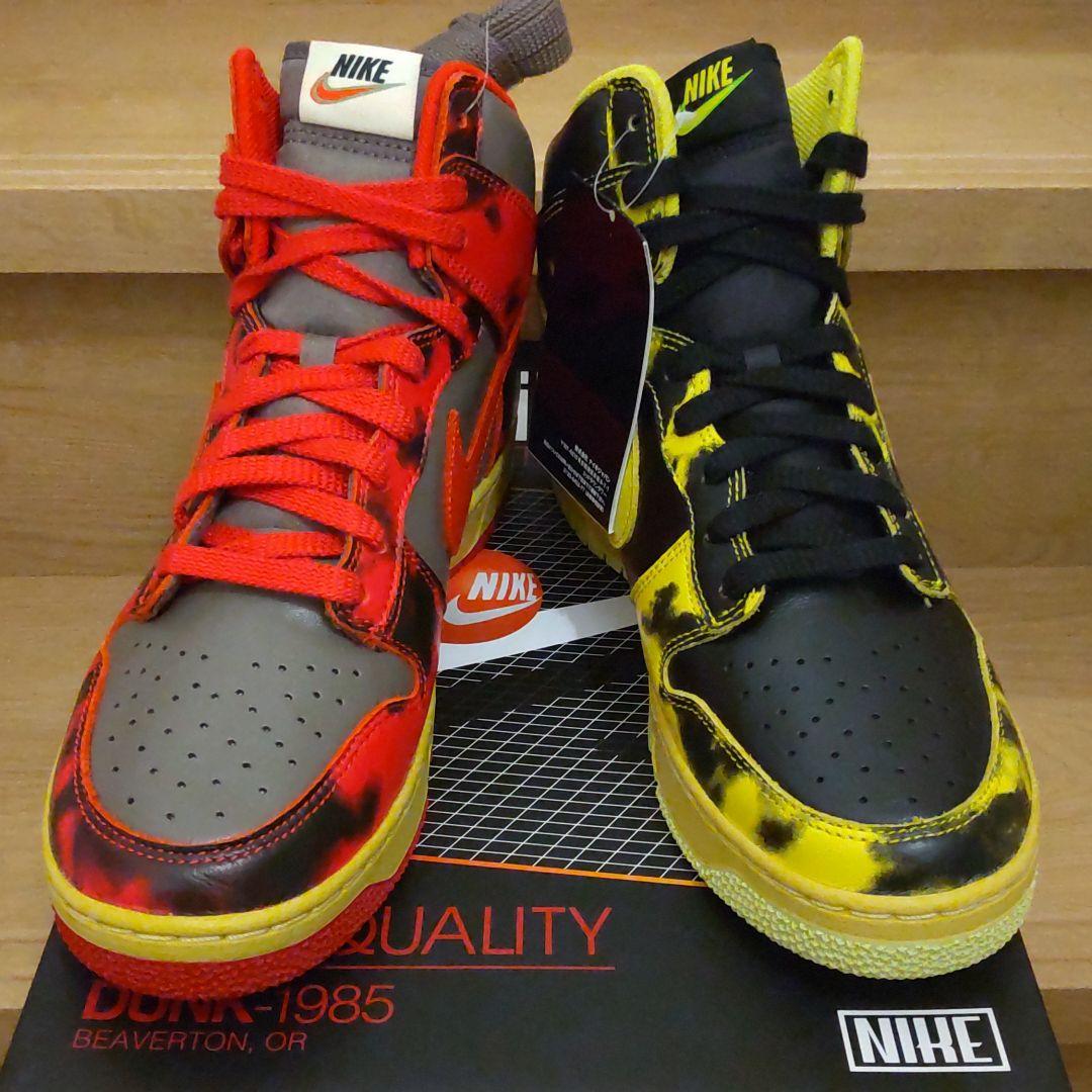 出産祝いなども豊富 HI DUNK NIKE 1985 28 CRAZY WASH ACID SP 海外通販では Dunk Nike ◆ ネバダカラー High ◆ Beetroot Dark スニーカー