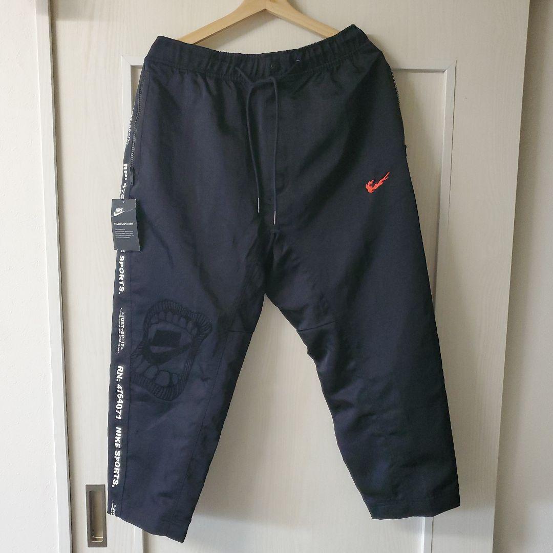 NIKE ナイロン ブラック パンツ ストリート系