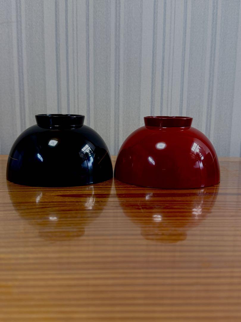 新品5.5万❗️輪島塗蒔絵夫婦椀