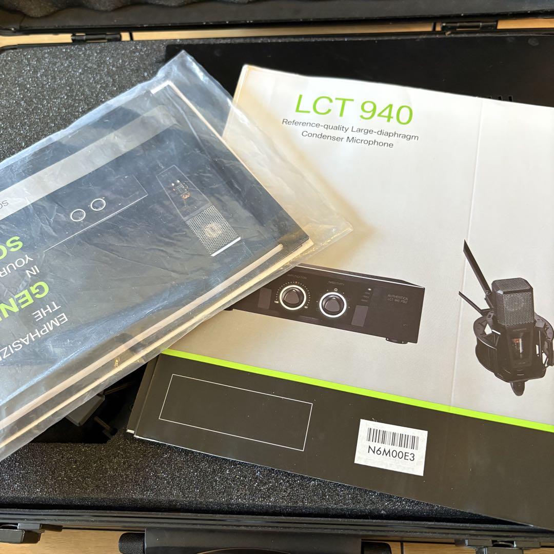 【最終お値下げ！】LEWITT LCT 940 コンデンサーマイク 空間