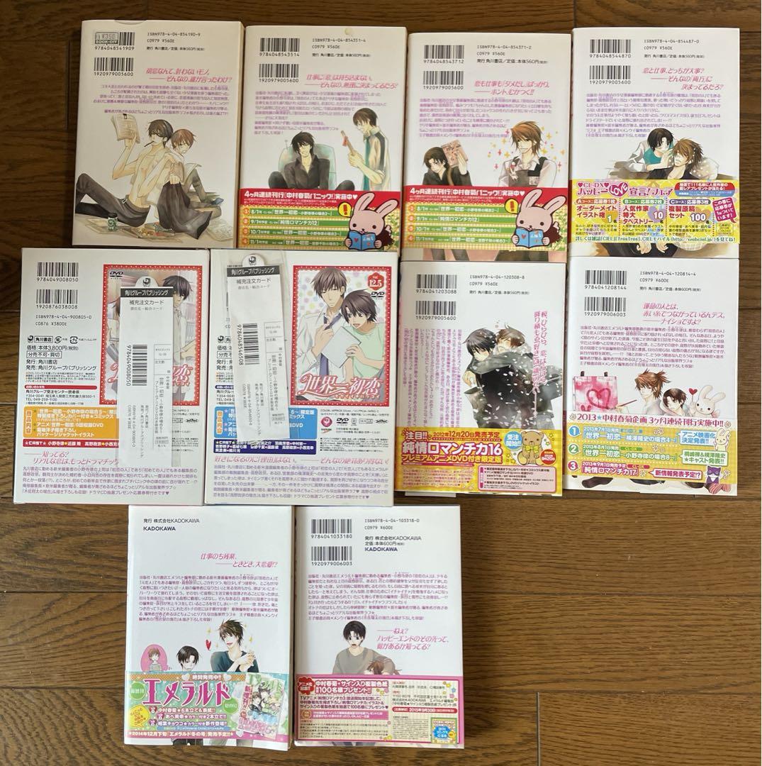 世界一初恋 小野寺律の場合 第1〜10巻 プレミアムアニメDV