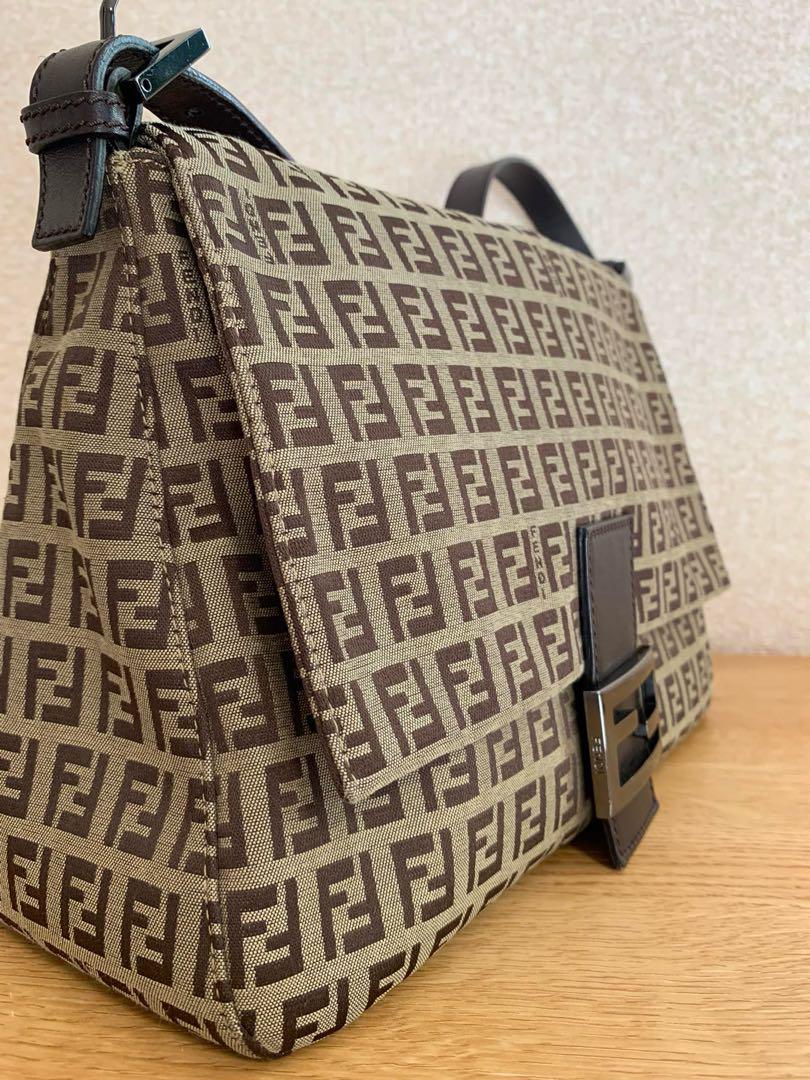 FENDI フェンディ ズッカ ハンドバッグ