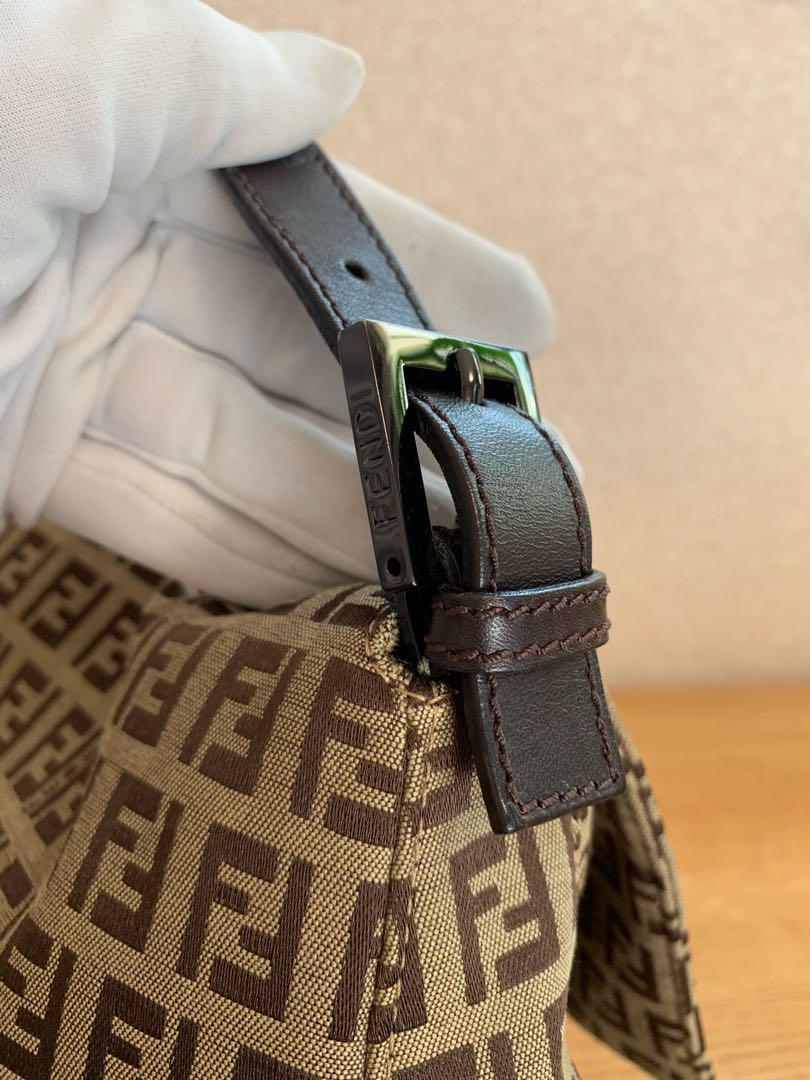 FENDI フェンディ ズッカ ハンドバッグ