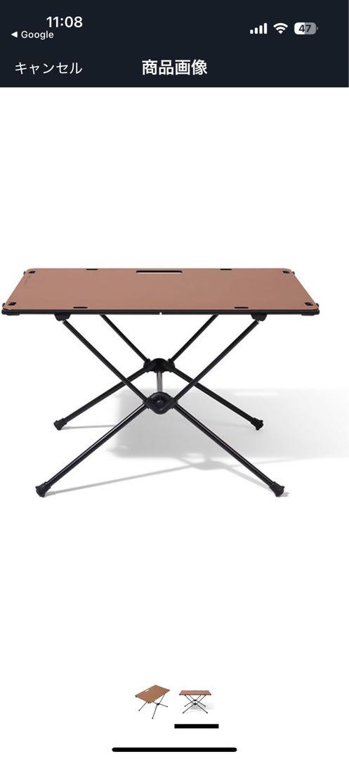 Helinox ヘリノックス テーブルワン ソリッドトップ コヨーテ 天