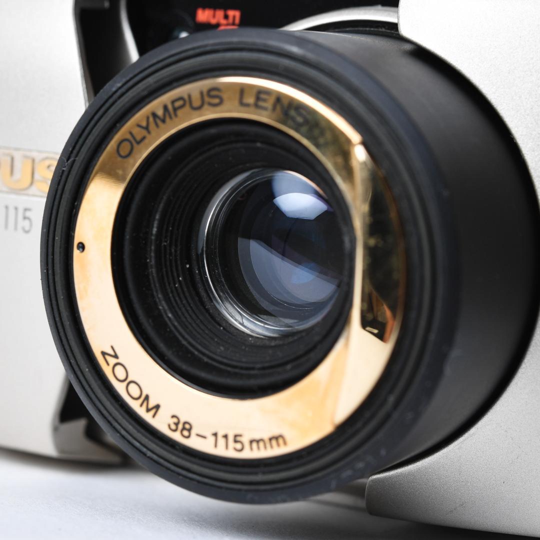 【良品】オリンパス OLYMPUS μ［mju:］ZOOM 115フィルムカメラ