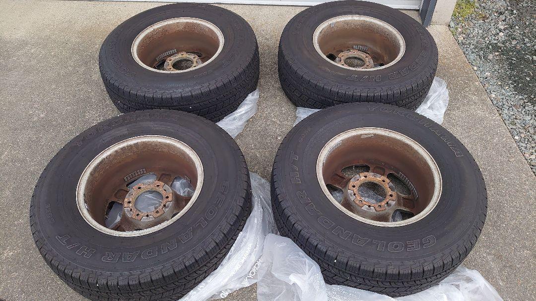 【直接取引のみ】geolandar 265/70R16 4本セット