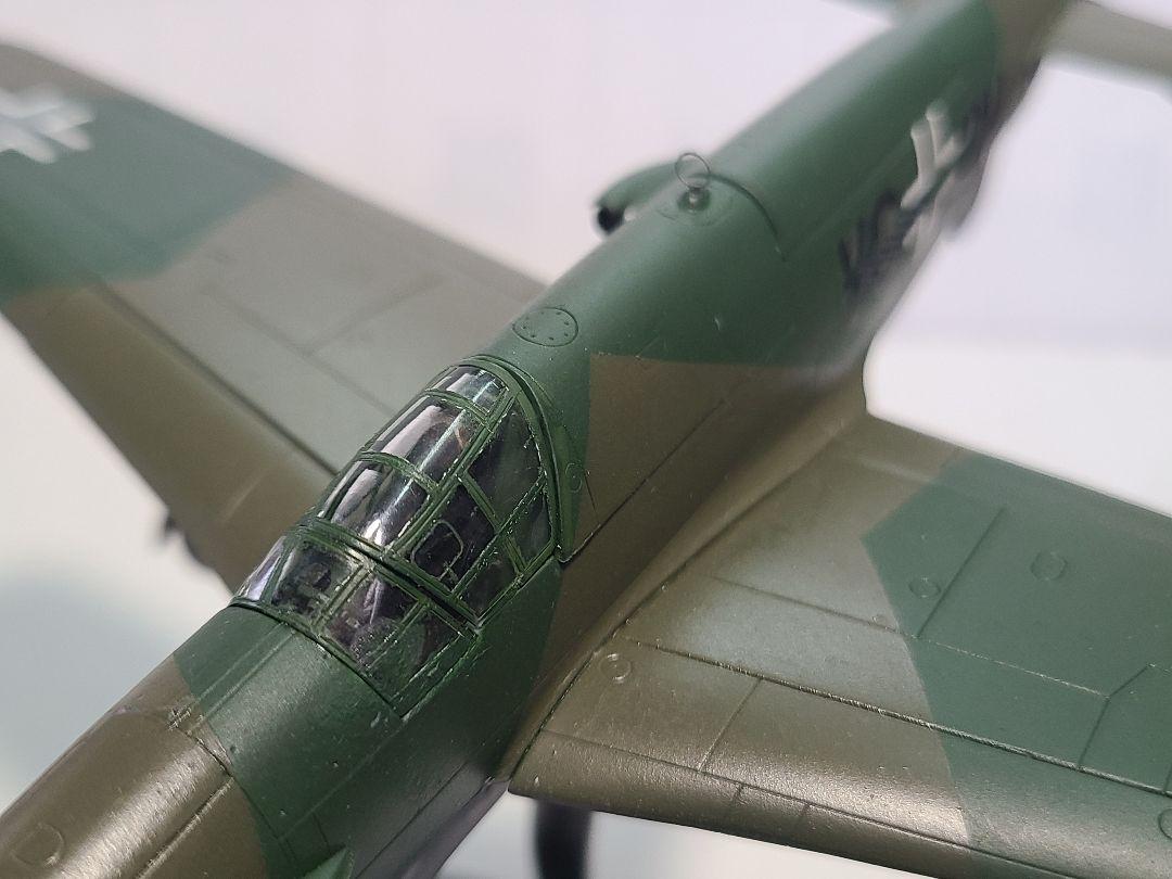 プラモデル完成品　軍用機