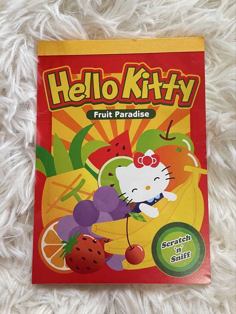 【激レア】2004年　ハローキティ　海外　メモ帳　Fruit Paradise 激レア】2004年 ハローキティ 海外 メモ帳 Fruit Paradise