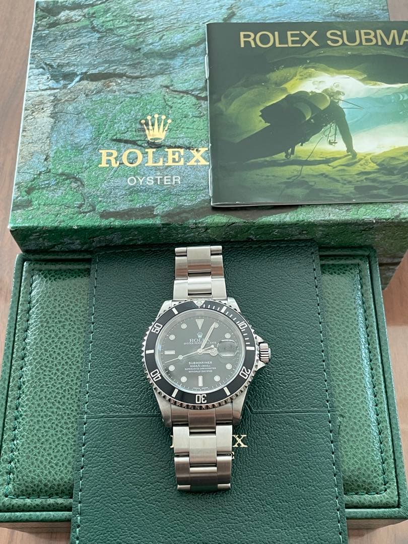 【確実正規品】ロレックス　サブマリーナデイト　16610 k番