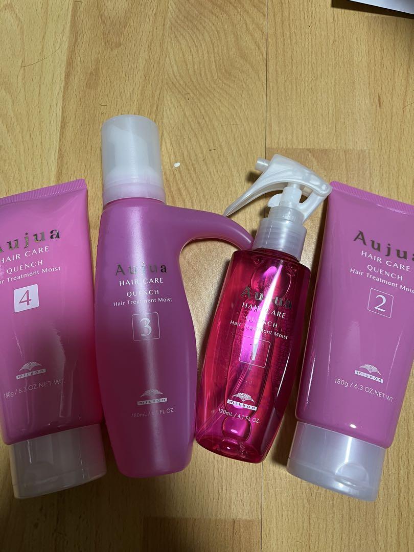 新品未使用aujuaクエンチモイストトリートメント ミルボン オージュア クエンチ ヘアトリートメント モイスト