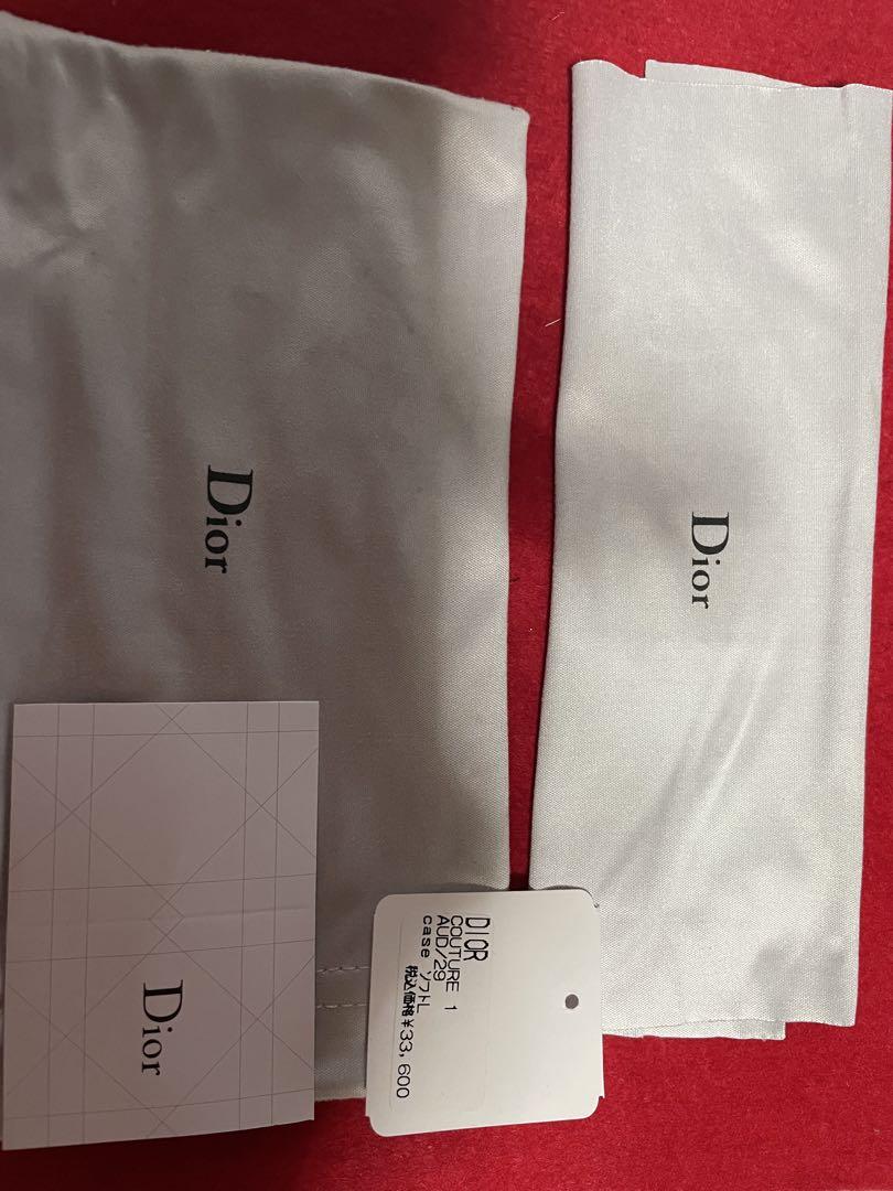 Dior ホワイト スクエア サングラス