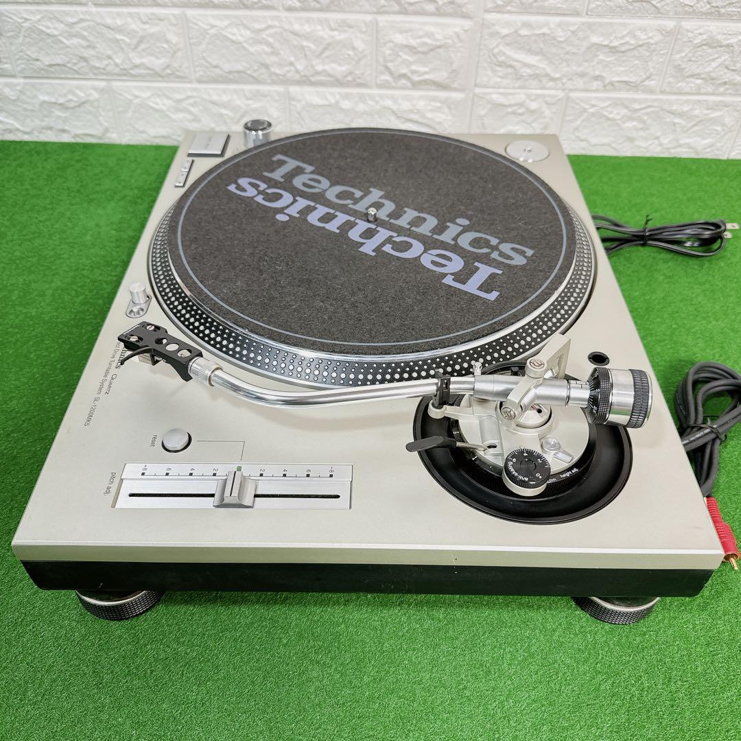 【美品】テクニクス SL-1200MK5ターンテーブル 針・シェル付き シルバー