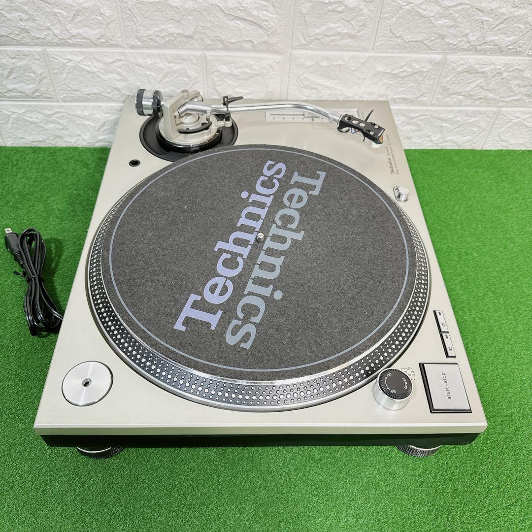 【美品】テクニクス SL-1200MK5ターンテーブル 針・シェル付き シルバー