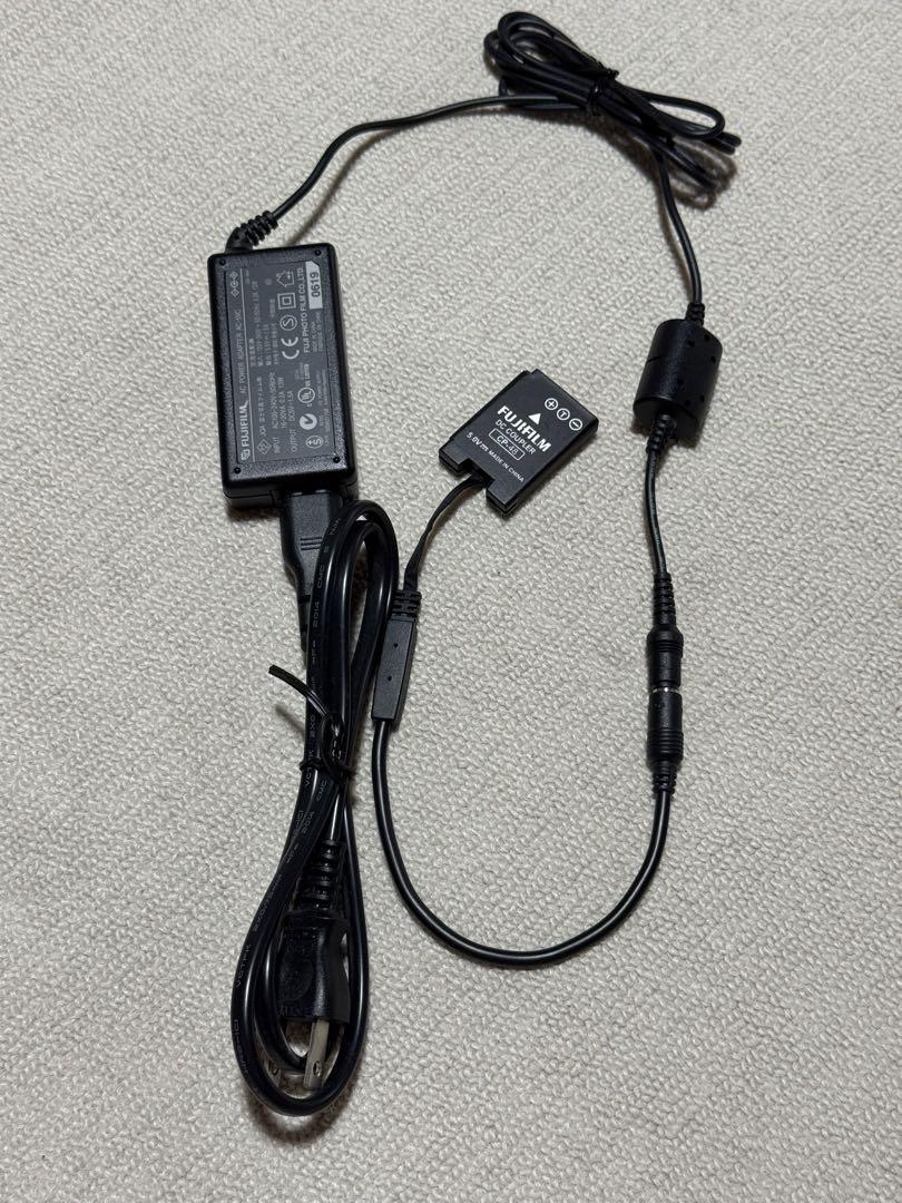 超特価FUJIFILM純正XQシリーズ CP-48カプラー&AC-5V通電セット