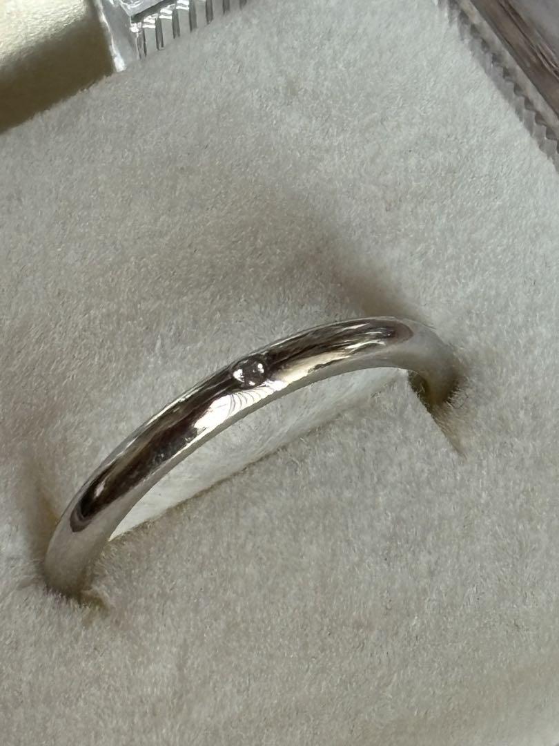 Tiffany & Co. プラチナ950 ダイヤ　バンドリング　約7.7号