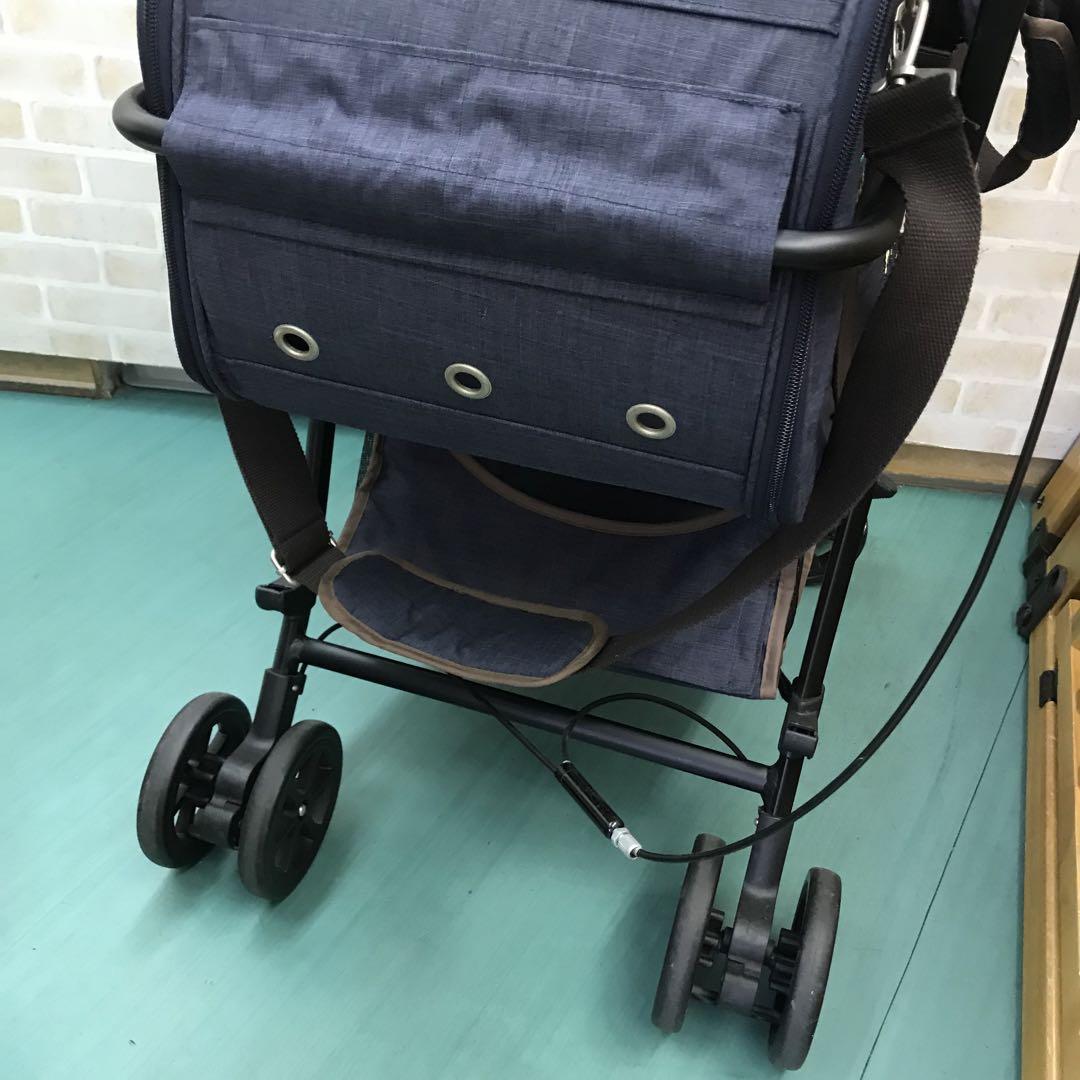 犬用　ペットカート　スヌーピー 柄　折りたたみ