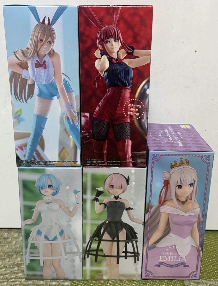 ラウンドワン限定フィギュア まとめ売り 5体セット ラウンドワン限定 プライズフィギュア 5個セットまとめ売り