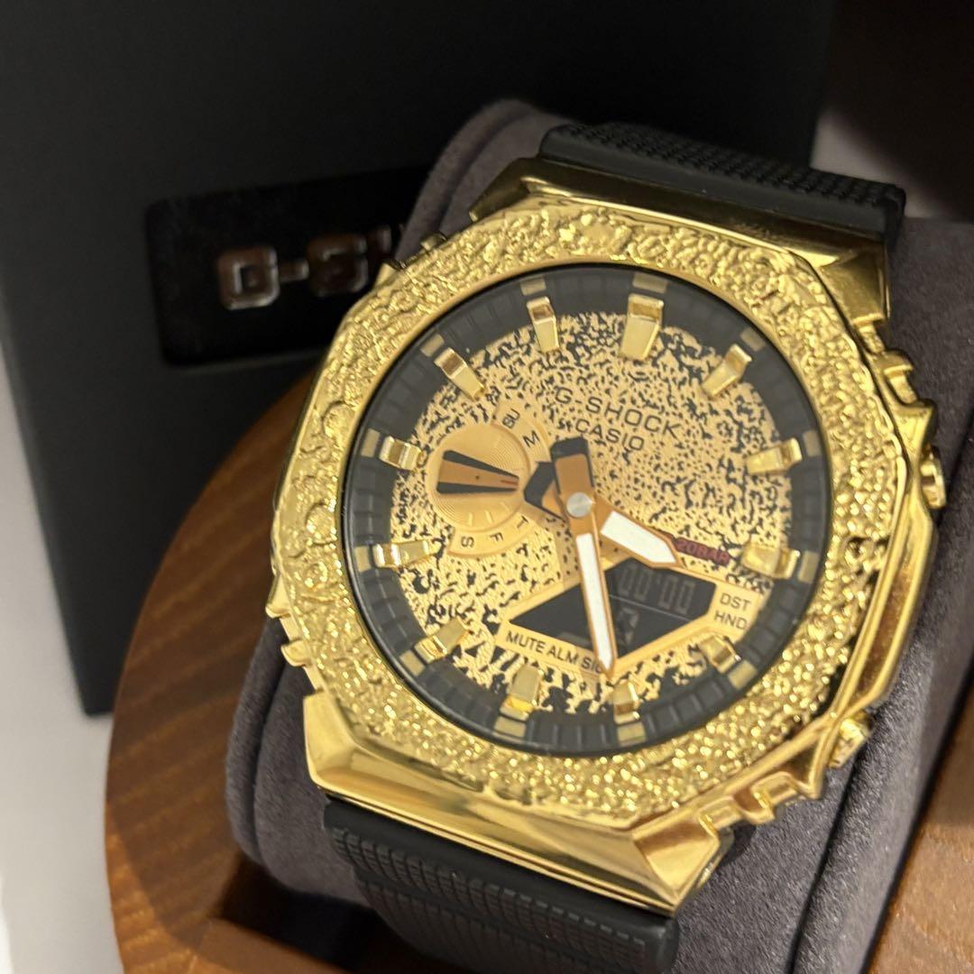 カシオ　G-SHOCK GM-2100MG-1AJR 箱付　アナデジ　希少