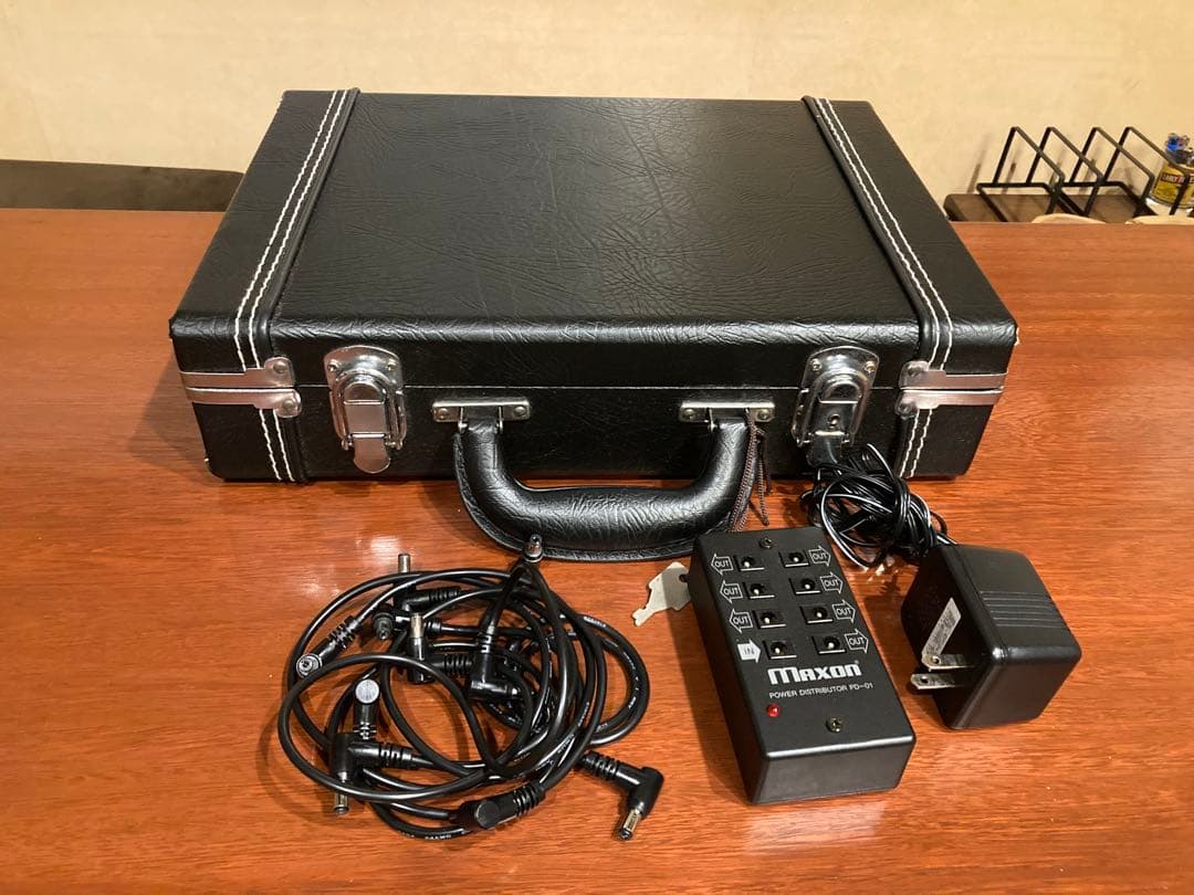 MAXON パワーディストリビューター PD-01 とエフェクターケースのセット