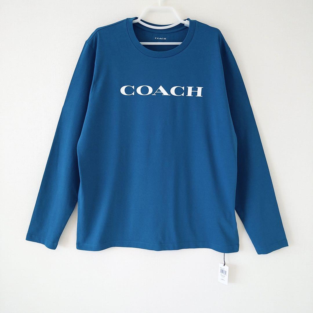 期間限定価格【新品タグ付】COACH コーチ 長袖 ロング Tシャツ XL