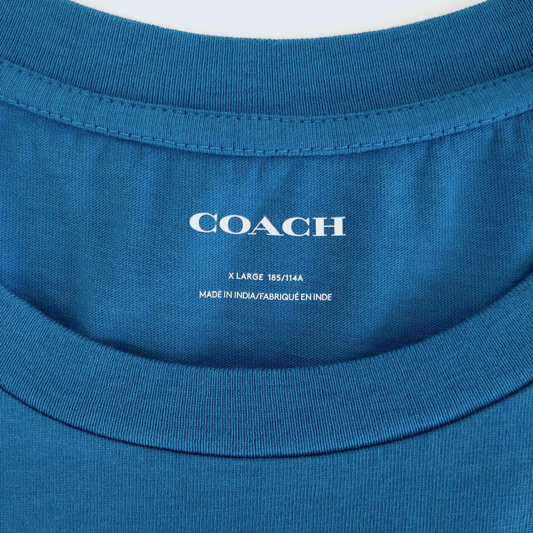 期間限定価格【新品タグ付】COACH コーチ 長袖 ロング Tシャツ XL