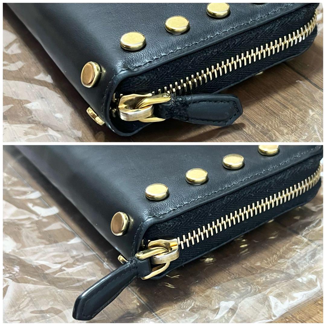 【じゅんじゅん】プラダ  PRADA  長財布  スタッズ  新品未使用 じゅんじゅん様専用】プラダ PRADA 長財布 スタッズ 新品未使用