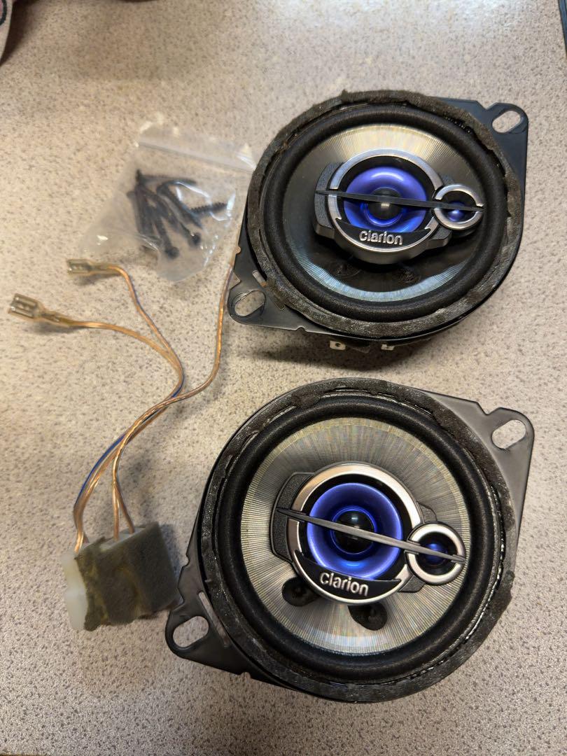 クラリオン SRT1033 10cm 4Ω 3Wayスピーカー 12,222円