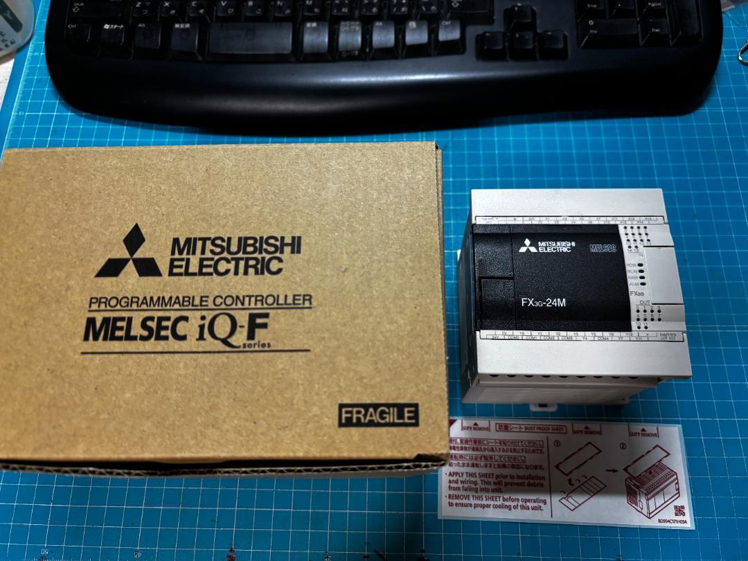 三菱電機シーケンサ FX3G-24MT/ES プログラマブルコントローラー