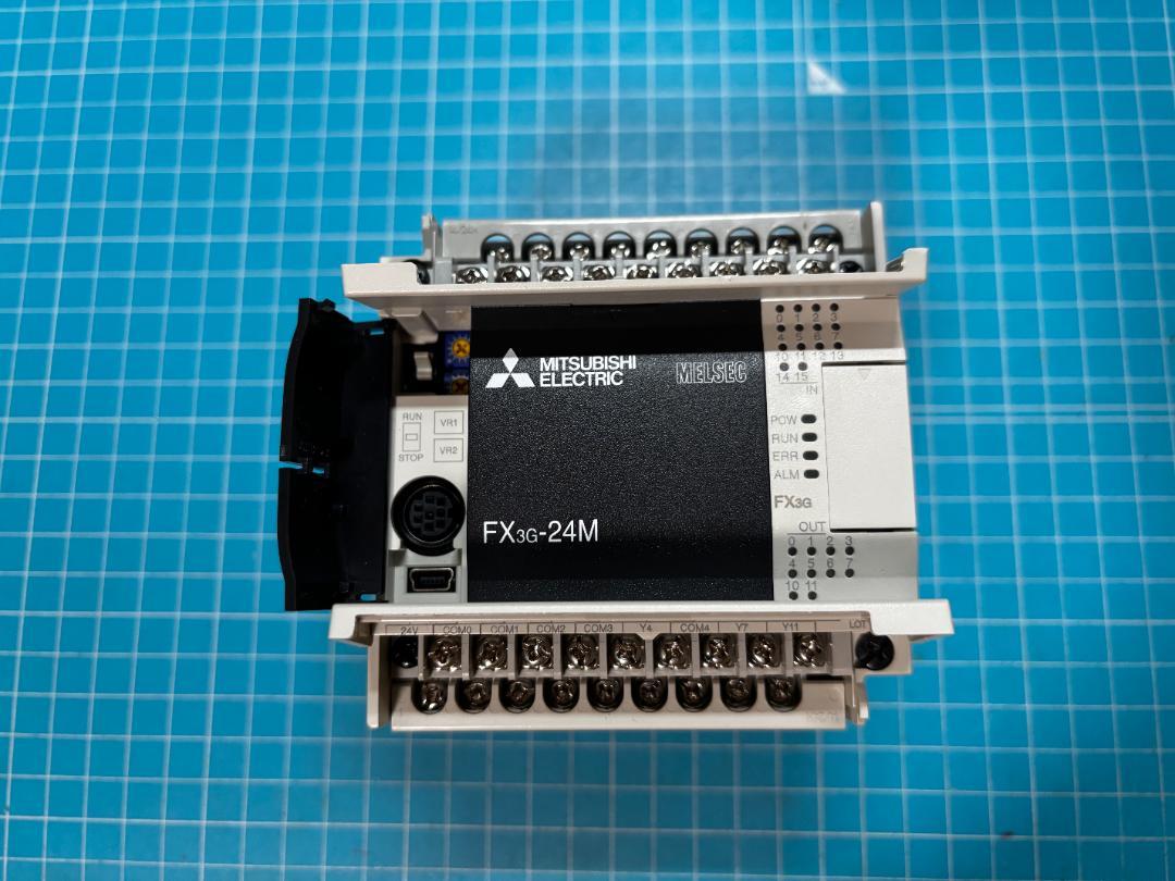 三菱電機シーケンサ FX3G-24MT/ES プログラマブルコントローラー