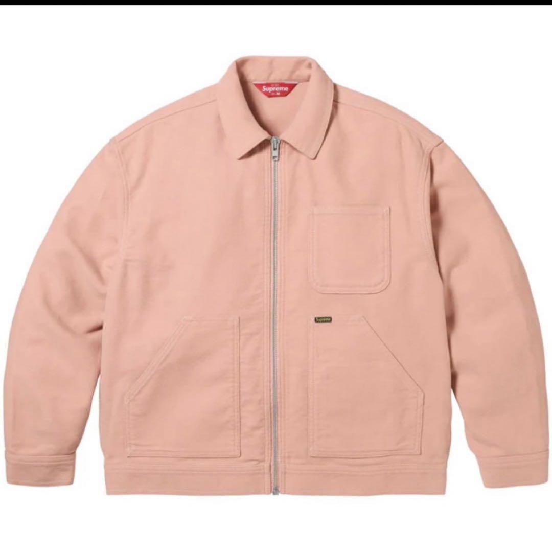Supreme Moleskin Work Jacket Dusty Pink
