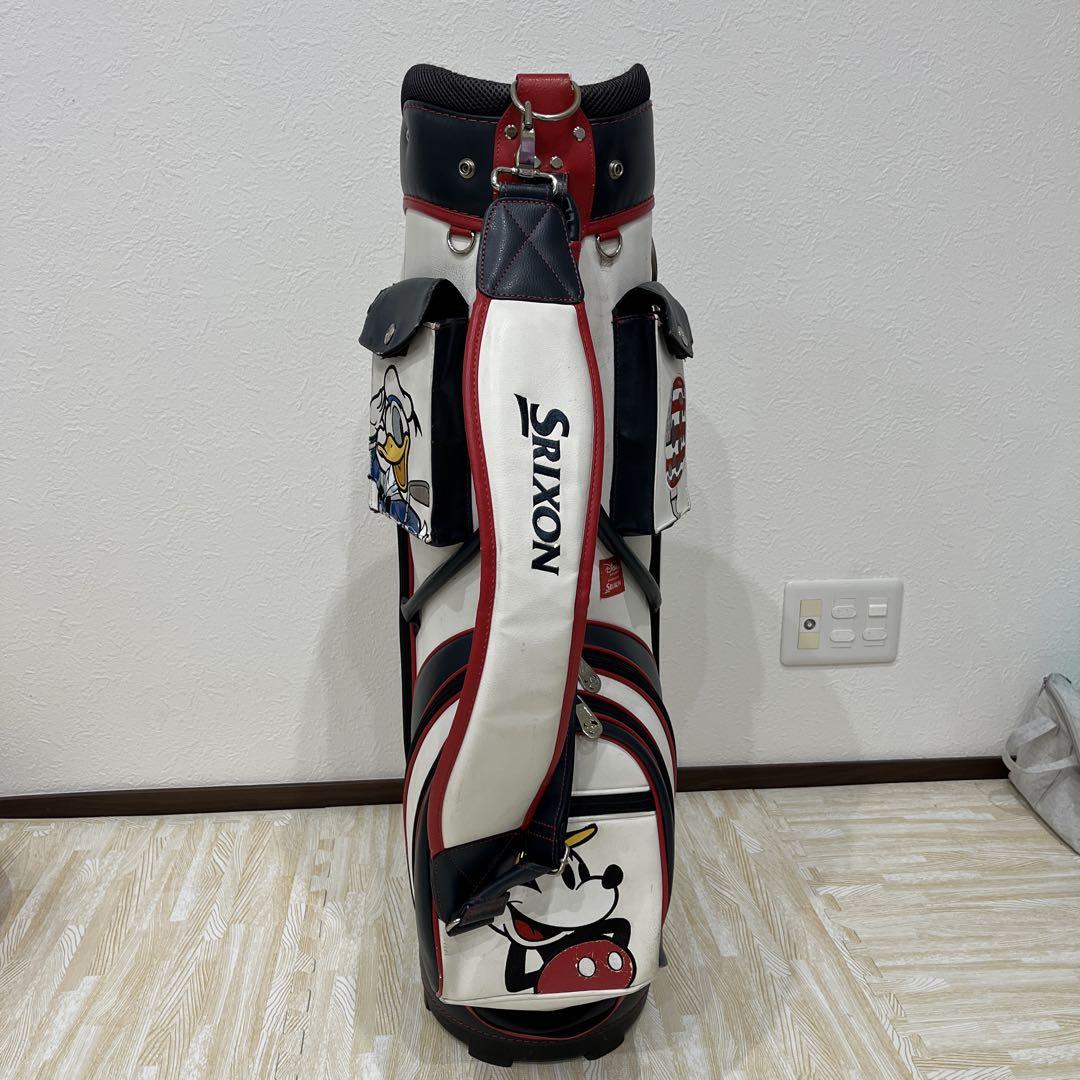 ミッキー様_SRIXONゴルフバッグ新品 Srixon ミッキーキャラクター キャディバッグ - メルカリ