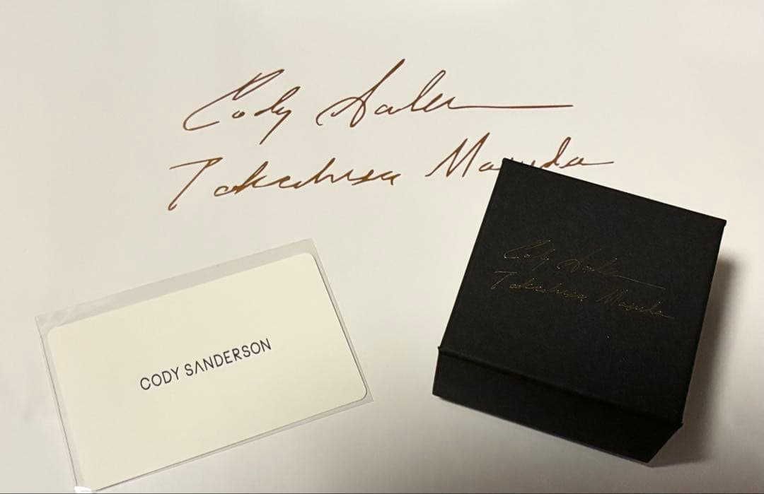 コディ サンダーソン×増田 貴久 イヤーカフCODY SANDERSON