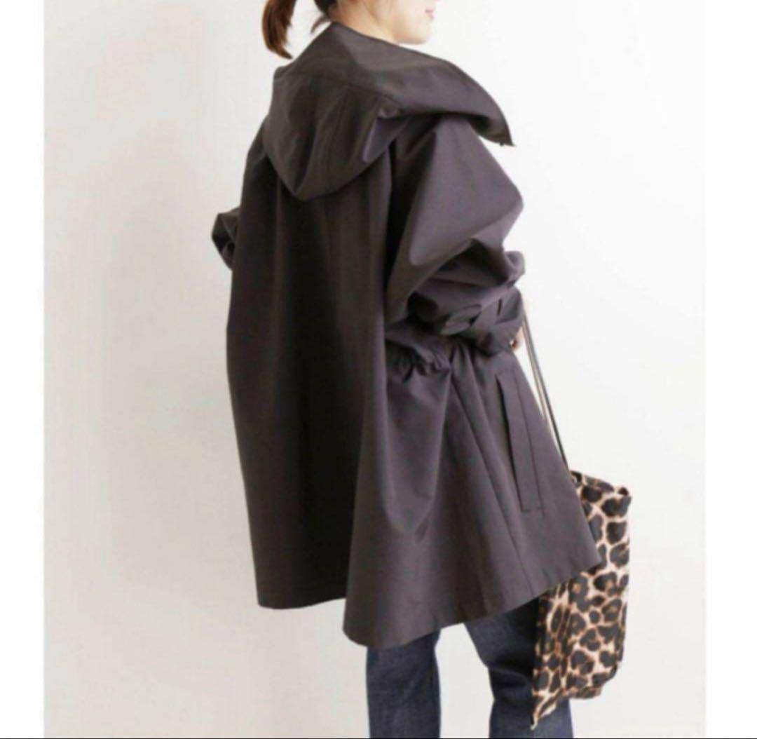 こまこま！美品！VACHEMENT シェルタフタショートコート IENA