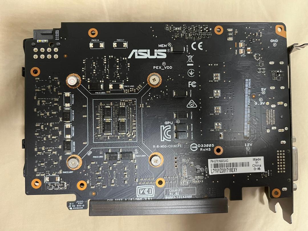 GTX 1660 SUPER ASUS グラフィックボード