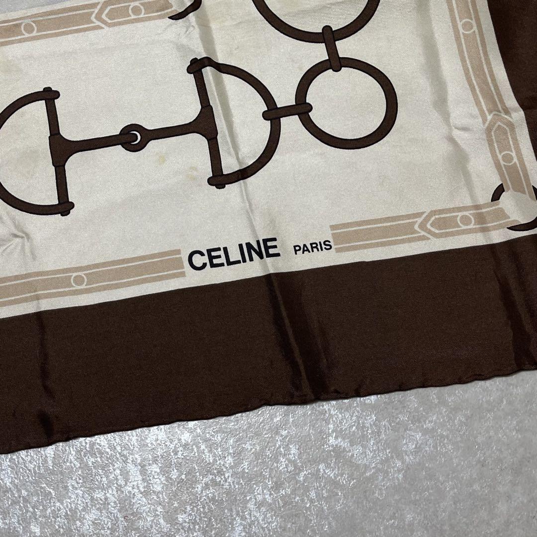 メーカー 一覧 セリーヌ CELINE Italy 90s スカーフ ホース