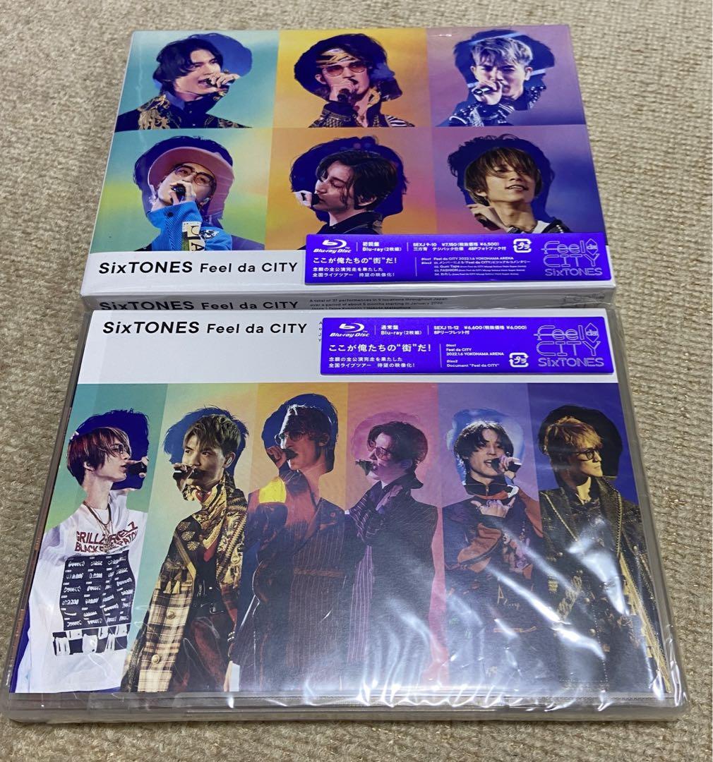 SixTONES Feel da CITY 初回盤通常盤 4,550円