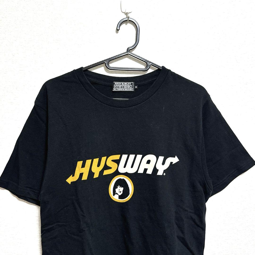 HYSTERIC GLAMOUR ヒステリックグラマー 半袖Tシャツ ブラック