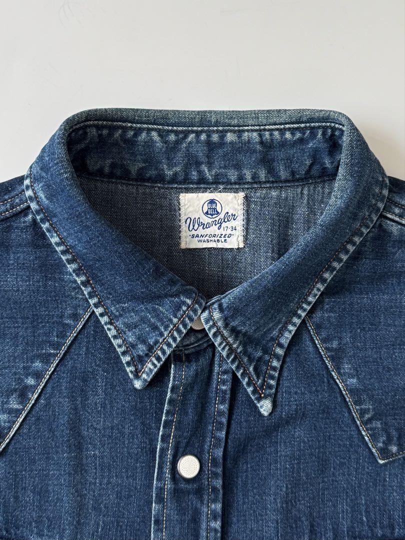 Wrangler リアルマッコイズ デニムシャツ ラングラー ヴィンテージ 復刻 Wrangler リアルマッコイズ デニムシャツ ラングラー