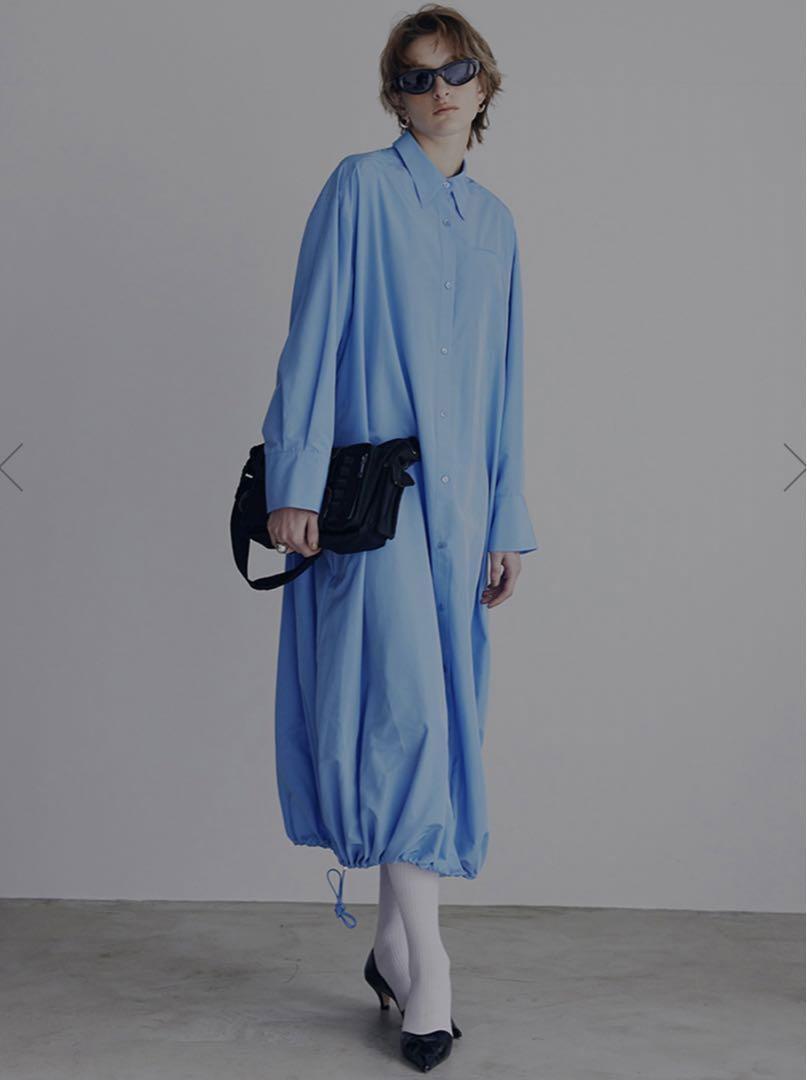 AMERI MANY WAY BALLOON SHIRT DRESS