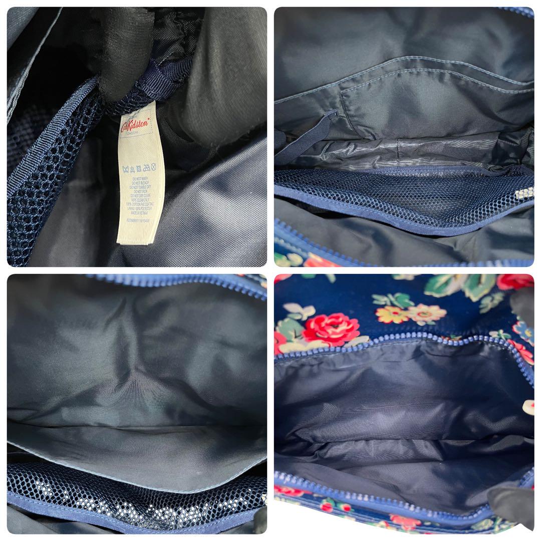 Cath kidston マザーバッグ　斜め掛け　ポーチ付き　A4