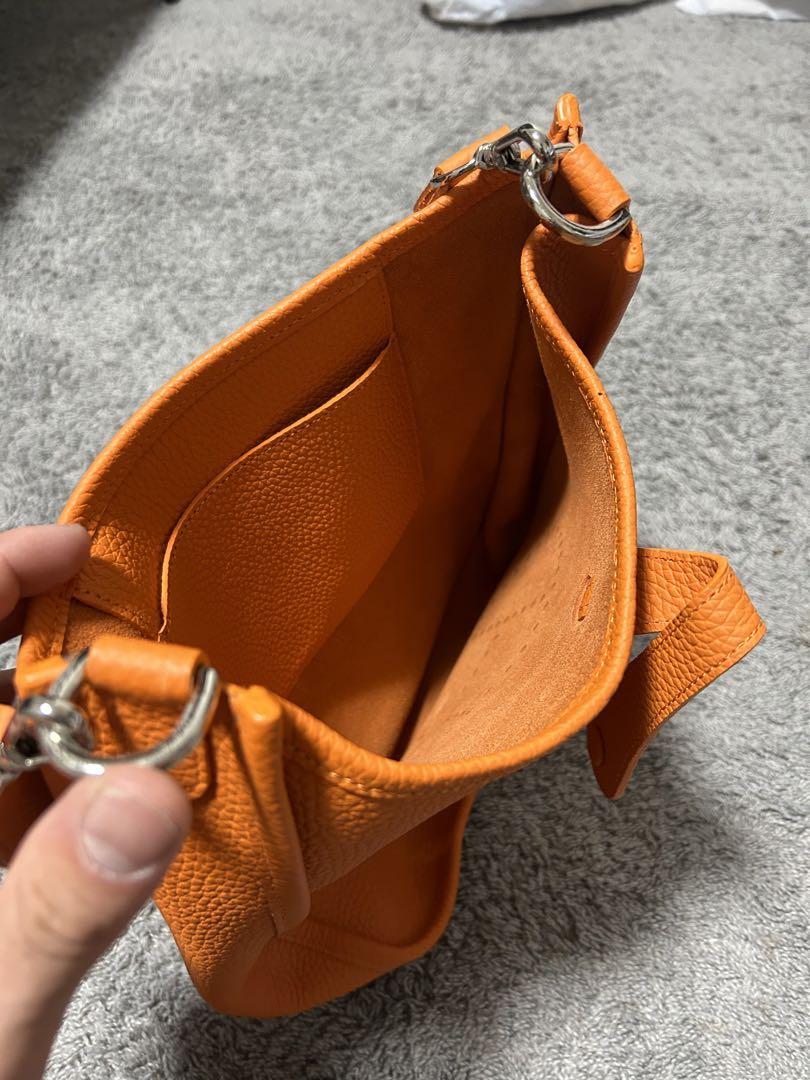 HERMES オレンジ ショルダーバッグ　並行輸入品